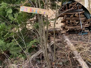 Heute waren wir in Eiserfeld unterwegs! Wir besuchten den Osterhasen Baum vom AWO Kindergarten Birkenweg. - Instagram Bild 5