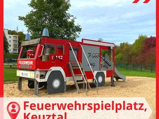 Heute präsentieren wir den Feuerwehr Spielplatz in KReuztal! (Nicht Keuztal 😅🤪) - Instagram Bild 1
