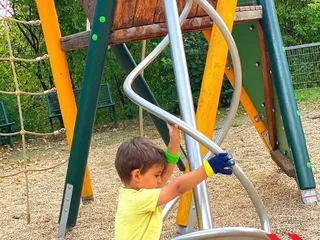 Heute haben wir den Spielplatz „Zur Waldzeche“ besucht, und waren sehr positiv überrascht, wie schön er ist! - Instagram Bild 6