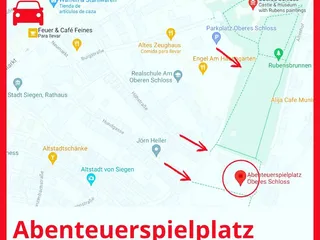 Am Samstag, nach dem Theater, haben wir auch den Spielplatz am Schlossplatz besucht. Es war, wie immer am Nachmittag, voll, aber das macht uns nichts aus, da es sehr groß ist und die Kinder dort viel Spaß haben. 💫 - Instagram Bild 4