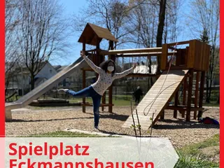 🤗 Heute haben wir den tollen Spielplatz in Eckmannshausen entdeckt und es war uns eine große Freude, von einem Team der #wdrlokalzeitsüdwestfalen begleitet zu werden! 🙏🏼 DANKE, DANKE! - Instagram Bild 1