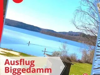 Gestern haben wir einen schönen Spaziergang am Biggesee gemacht: - Instagram Bild 1