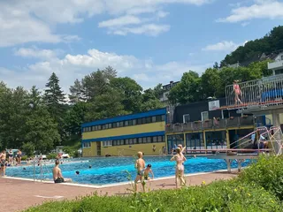 Heute hatten wir einen schönen Nachmittag im Freibad Kaan Marienborn verbracht. 💫 - Instagram Bild 2