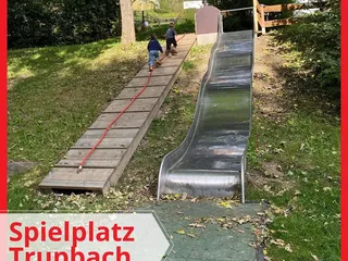 Heute erzähle ich euch ein bisschen über den Kinderspielplatz in Trupbach, denn die meisten von euch kennen ihn nicht! - Instagram Bild 1