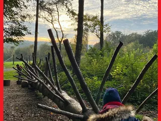 Gestern waren wir mit Andrea von @Freizeittippsnrw und ihren süßen Kids in Wiehl und haben die Wiehler Steinhöhle, den Waldlehrpfad und den Tierpark besucht. 💫 - Instagram Bild 6