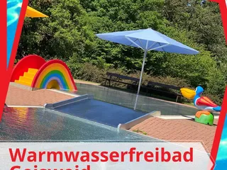 Ich war heute wieder im Freibad, dieses Mal mit den Kids natürlich! Sie hatten sooooo Lust mal wieder im Freibad zu spielen! 💫 - Instagram Bild 1