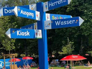 💦Oh! Viele von euch kennen dieses Freibad noch nicht, daher ist es mir eine Freude, es noch einmal vorzustellen! 💫 - Instagram Bild 3