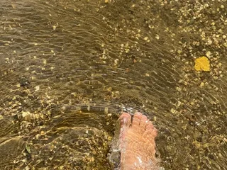 Wir haben die Sonne genutzt und das Naturfreibad in Krombach besucht. - Instagram Bild 4