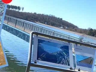 Gestern haben wir einen schönen Spaziergang am Biggesee gemacht: - Instagram Bild 3