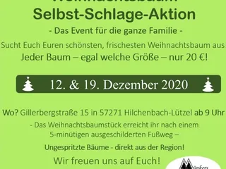 🎄Weihnachtsbaum-Selbst-Schlage-Aktion‼️ - Instagram Bild 4