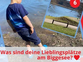 Gestern haben wir einen schönen Spaziergang am Biggesee gemacht: - Instagram Bild 6