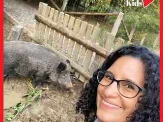 Gestern waren wir mit Andrea von @Freizeittippsnrw und ihren süßen Kids in Wiehl und haben die Wiehler Steinhöhle, den Waldlehrpfad und den Tierpark besucht. 💫 - Instagram Bild 8
