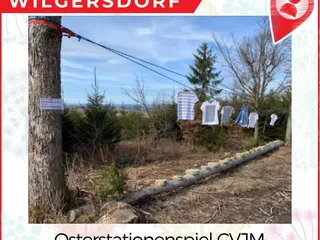 Folge dem Kreuz, Osterstationenspiel 2021 / @cvjmwilgersdorf! - Instagram Bild 1