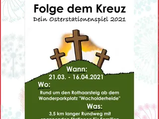 Folge dem Kreuz, Osterstationenspiel 2021 / @cvjmwilgersdorf! - Instagram Bild 2