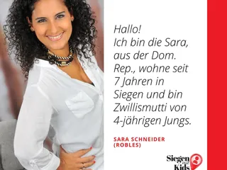 YEAH!! 🥳 Wir haben uns *endlich umbenannt! Schon von Anfang an wollte ich eigentlich den Namen "Siegen mit Kids". ⠀ - Instagram Bild 1