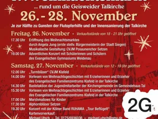 Hier ist der tolle Weihnachtsmarkt in der Talkirche Geisweid! - Instagram Bild 3