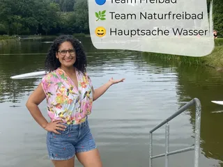 Hi! Ich habe für euch einige Infos zu Freibädern in der Region gesammelt ☀️🏊‍♂️ - Instagram Bild 7