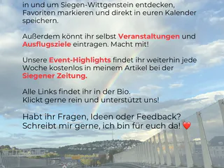 Hi & Hier sind die Events der Woche! ☀️ - Instagram Bild 7