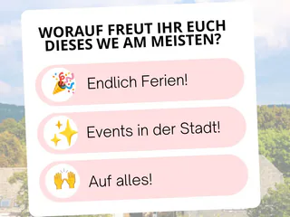 Ferienstart und jede Menge los in der Stadt! 🎉 - Instagram Bild 1