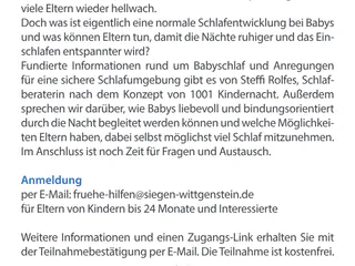 Mobile Elternberatung Babyschlaf 21 09 26